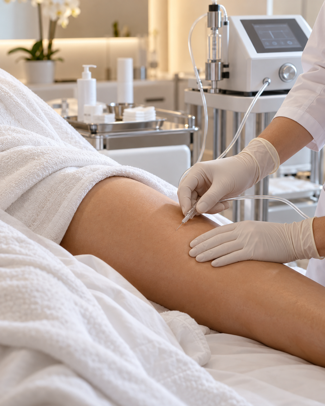 Carbossiterapia per la cellulite