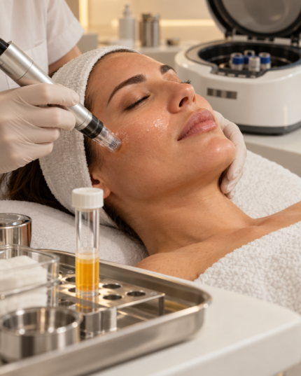 microneedling viso