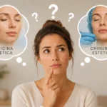 Paziente indecisa tra medicina estetica e chirurgia estetica